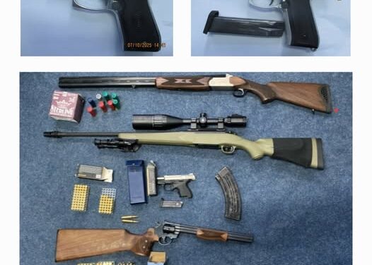 Policia sekuestron armë pas videove në rrjetet sociale