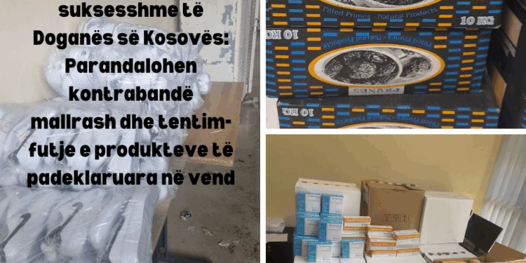y operacione të suksesshme të Doganës së Kosovës: Parandalohen kontrabandë mallrash dhe tentim-futje e produkteve të padeklaruara në vend