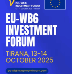 Tirana pret Forumin e Investimeve EU–WB6 më 13–14 tetor