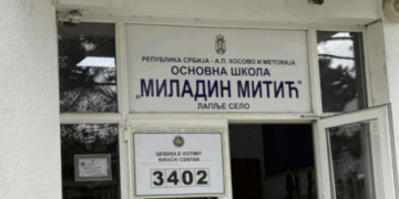 Skandal në Graçanicë: Në qendrën e votimit shfaqet harta ku Kosova paraqitet pjesë e Serbisë