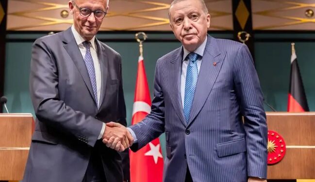 Merz dhe Erdoğan: takim i ngrohtë, por me qëndrime të kundërta për Lindjen e Mesme