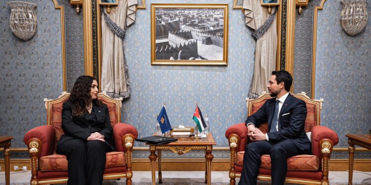 Presidentja Osmani takon Princin e Kurorës së Jordanisë në Riad: “Do të hapim kapituj të rinj bashkëpunimi”