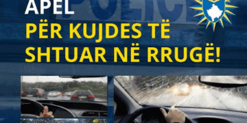 Policia e Gjilanit shqipton mbi 1400 gjoba në vetëm një javë – apel për kujdes në trafik