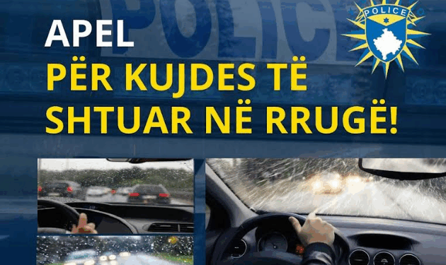 Policia e Gjilanit shqipton mbi 1400 gjoba në vetëm një javë – apel për kujdes në trafik