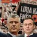 “Liria ka emër”: Protesta e madhe në Tiranë për ish-krerët e UÇK-së që gjykohen në Hagë