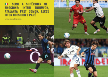 Serie A: Interi dominon Cremonesen me “poker” golash, Atalanta gati për sfidën ndaj Comos, Lecce regjistron fitoren e parë sezonale