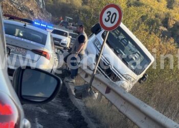 Aksident në rrugën Gjilan–Prishtinë, afër Badocit