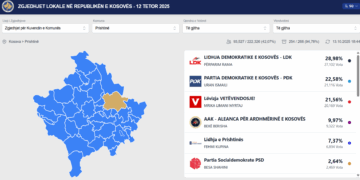 LDK kryeson në Prishtinë në zgjedhjet për Kuvendin Komunal