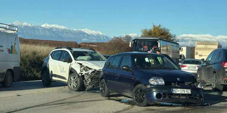 Aksident trafiku në Gllarevë,magjistralen Prishtinë–Pejë