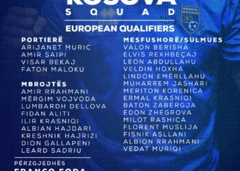Kosova publikon listën për ndeshjet ndaj Sllovenisë dhe Zvicrës, rikthehet kapiteni Amir Rrahmani