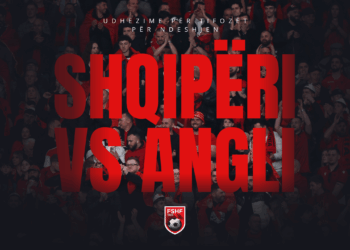 Shiten të gjitha biletat për Shqipëri–Angli, ndeshja luhet më 16 nëntor në Tiranë