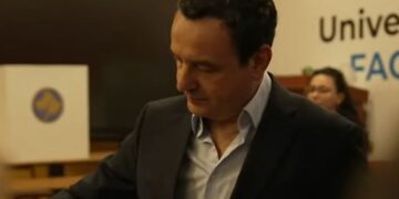 Albin Kurti voton në raundin e dytë të zgjedhjeve lokale: “Ditë e mirë për demokracinë”