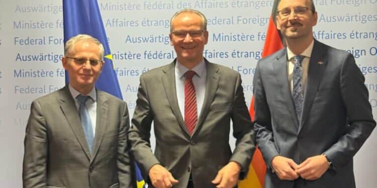 Bislimi pritet në Berlin nga ministri gjerman Gunther Krichbaum – integrimi në BE në fokus