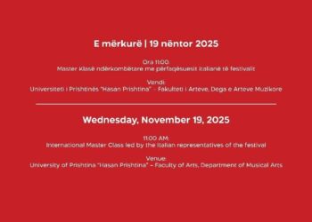 Master Class Ndërkombëtar në Okarina Fest 2025 sjell artistë italianë në Prishtinë