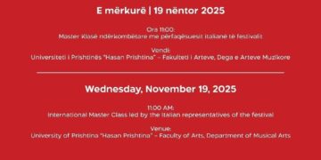 Master Class Ndërkombëtar në Okarina Fest 2025 sjell artistë italianë në Prishtinë