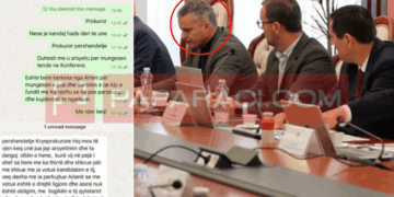 Zbulohet mesazhi i prokurorit në Pejë që implikon anëtarin e KPK-së në ushtrim ndikimi