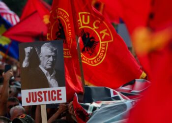 Më 13 dhjetor protestë në Shkup, në mbështetje të krerëve të UÇK-së në Hagë