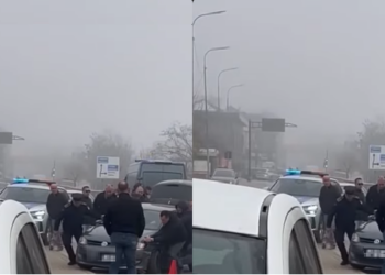 Polici dyshohet se vdiq para se të ndodhte aksidenti, pamje nga vendi i ngjarjes