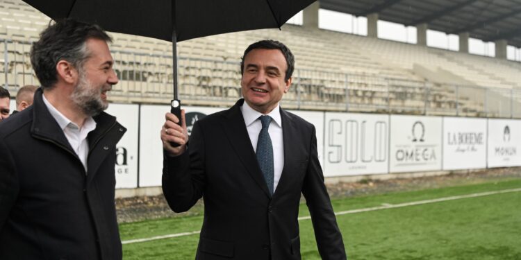 Kurti: Nis transformimi i Stadiumit të Prizrenit – investim mbi 12 milionë euro për arenën moderne me 7800 ulëse