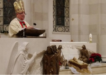 Mesazhi i Krishtlindjes nga Ipeshkvi Dodë Gjergji: Thirrje për paqe, përgjegjësi qytetare