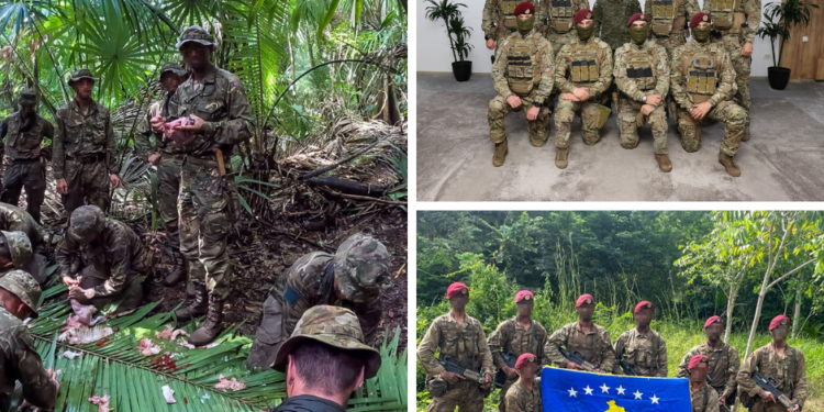 Komandot e FSK-së kthehen nga xhunglat e Belizes: Trajnim elitar me njësitë britanike