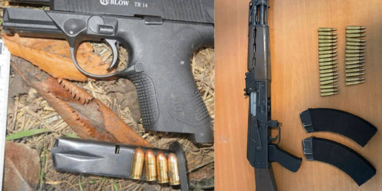 Pesë të arrestuar në Prishtinë pas të shtënave me armë – Policia sekuestron armë e drogë