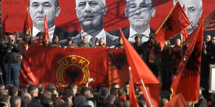 Protesta në Shkup me mijëra qytetarë për ish-krerët e UÇK-së