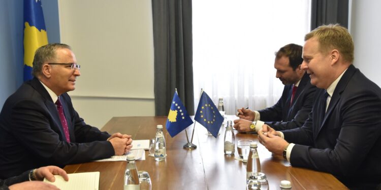 Hamza takon Sørensen: Institucione funksionale dhe rikthim i Kosovës në agjendën evropiane sa më parë