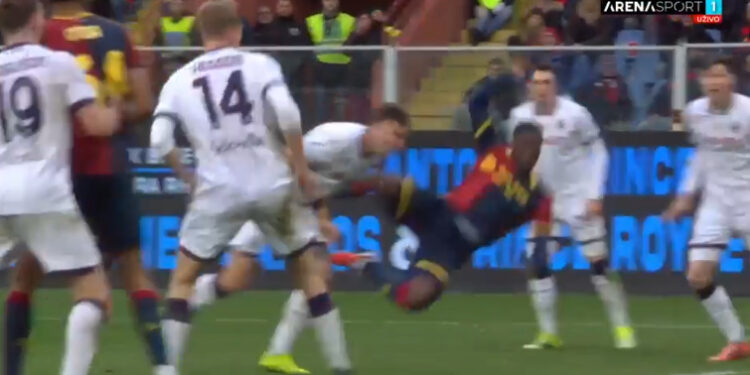 Ekuban shënon dhe udhëheq Xhenoan drejt përmbysjes, fitore bindëse edhe për Atalantën e Gjimshitit