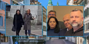 U kapën në foto me zyrtarë serbë bashkë me Fitore Pacollin, Mimoza thotë ‘mbrojtëm qeverinë’