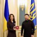 Zelensky dekoron Elisa Spiropalin me një nga nderimet më të larta të Ukrainës