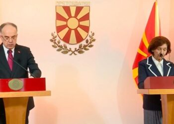 Begaj në Shkup: Zbatimi i ligjit për gjuhët jetik, shqiptarët faktor shtetformues në Maqedoninë e Veriut