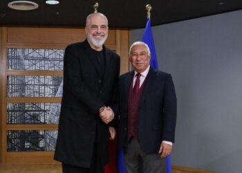 Vizita në Bruksel, Rama publikon foto me Presidentin e Këshillit Europian António Costa: “Miku im i çmuar”