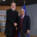 Vizita në Bruksel, Rama publikon foto me Presidentin e Këshillit Europian António Costa: “Miku im i çmuar”