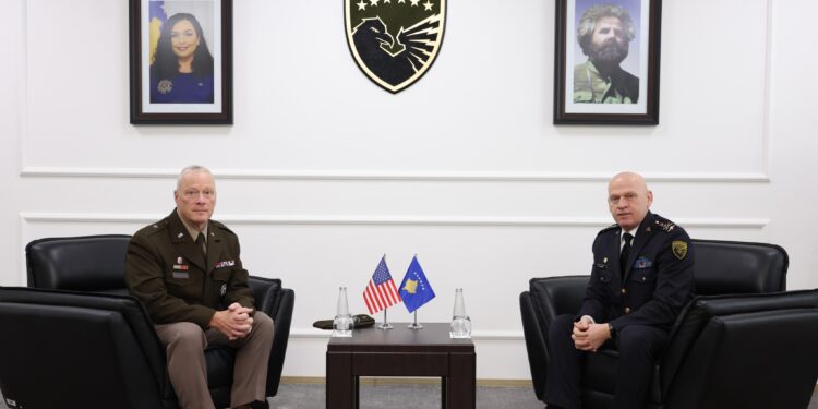 Komandanti i FSK-së pret në takim zëvendësadjutantin e Gardës Kombëtare të Ajovës