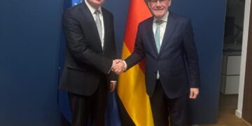 Kryeministri Kurti u takua me Ministrin për Punë të Jashtme të Gjermanisë, Johann Wadephul