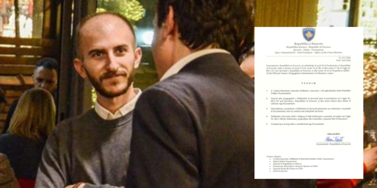 DOKUMENT: Kurti e avancon Manxhukën, nga zëdhënës të partisë e bën zëdhënës të Qeverisë