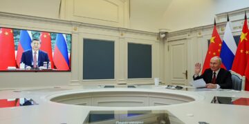 Xi Jinping dhe Vladimir Putin diskutojnë lidhjet në rritje dhe krizat globale në videokonferencë