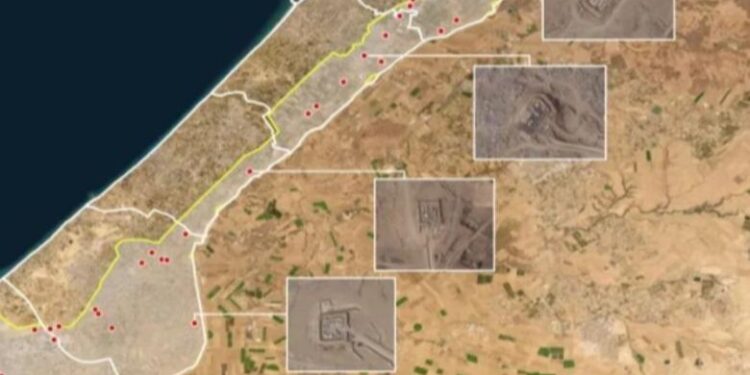 Izraeli forcon praninë në Gaza: 32 pika ushtarake dhe “kufiri i ri” në terren