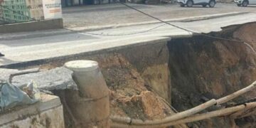 Shembja e rrugës në kryeqytet i la pa ujë banorët e zonës, KRU Prishtina: U sanua defekti, uji ka ardhur