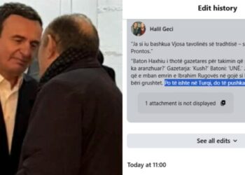 Halil Geci e korrigjon pak postimin për Vjosa Osmanin, ia heq fjalinë me pushkatim: S’e kam kërcënuar askënd