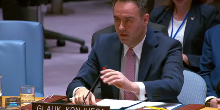 Konjufca në OKB: Serbia ta njohë Kosovën dhe të mos bllokojë të ardhmen e rajonit