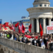 “Shqipja nuk negociohet” – mijëra studentë protestojnë në Shkup për të drejtën e provimit në gjuhën shqipe