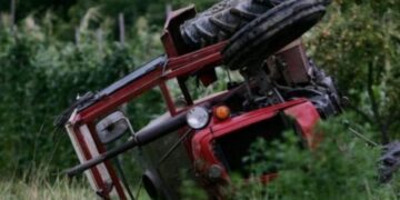 Tragjedi në Klinë: Vdes një person pas aksidentit me traktor.
