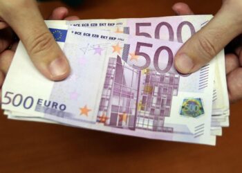 Alarm në Rahovec: Dy kartmonedha 500 euro dyshohet se janë të falsifikuara.