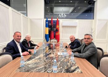 Drejtuesit e lartë të AAK-së pritën në takim Ali Ahmetin, diskutohet forcimi i faktorit shqiptar në rajon