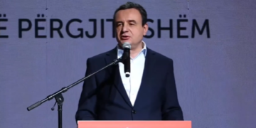 Kurti pas nominimit për kryeministër: “Është detyrim historik, s’na ndal askush”