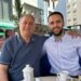 Djali i Jakup Krasniqit në kafe me vëllanë e Hashim Thaçit.
