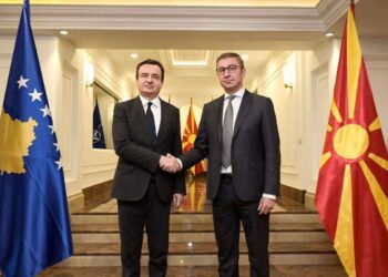 “Të gjithë liderët politikë përkrahin protestën në Shkup për gjuhën shqipe, përveç Kurtit”.