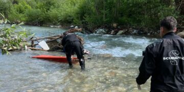 FSK publikon pamje nga operacioni i kërkimit në Lumbardh,ku u gjet trupi i pajetë i 55-vjeçares.